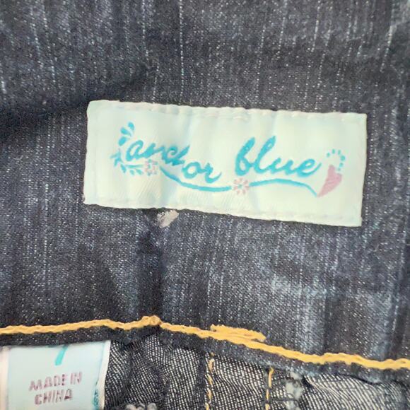 Anchor Blue Y2K Denim Mini Skirt Low Rise Size 7 - Picture 3 of 6